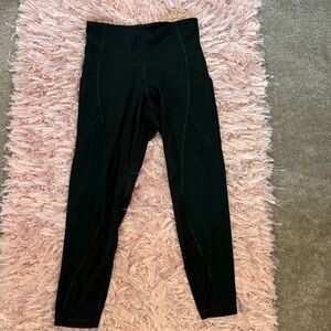 Black High-Waisted Leggings